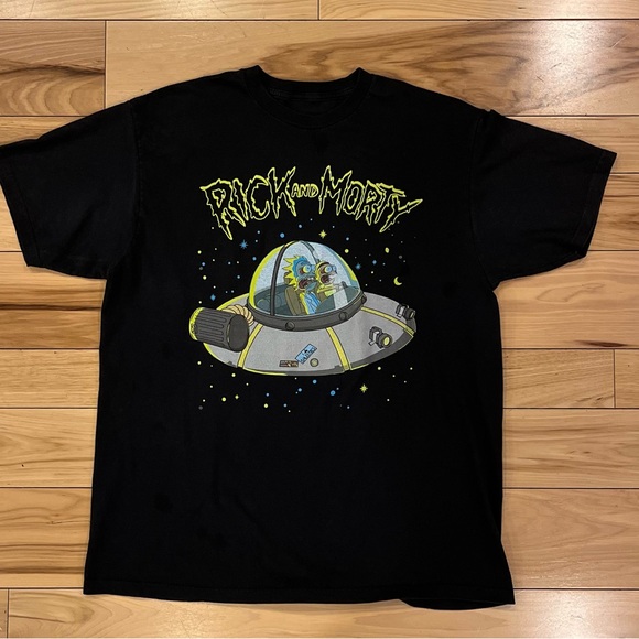 RICK AND MORTY ADULT SWIM TEE SHIRT SIZE LARGE/ BIG KIDS—FUNNY GRAPHICS— - Picture 12 of 12